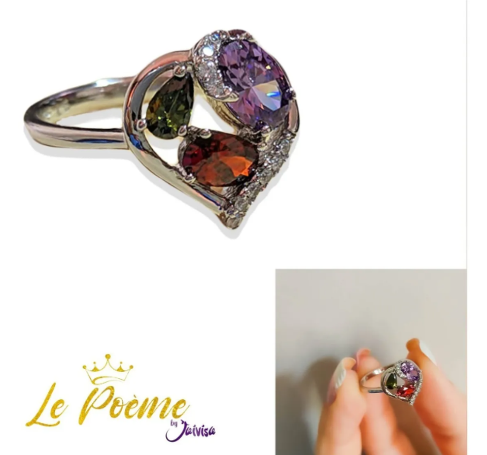 Joyería Fina Joya Accesorio Anillo Sortija Argolla Mujer DJAN756 1