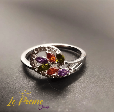 Joyería Fina Joya Accesorio Anillo Sortija Argolla Mujer DJAN28 TALLA6