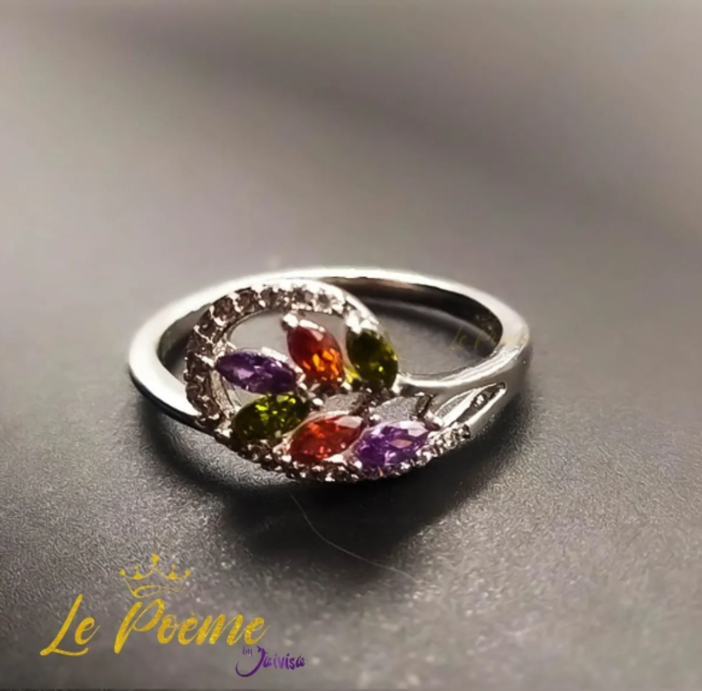 Joyería Fina Joya Accesorio Anillo Sortija Argolla Mujer DJAN28 TALLA6 2