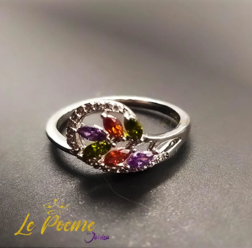 Joyería Fina Joya Accesorio Anillo Sortija Argolla Mujer DJAN28 TALLA6 2