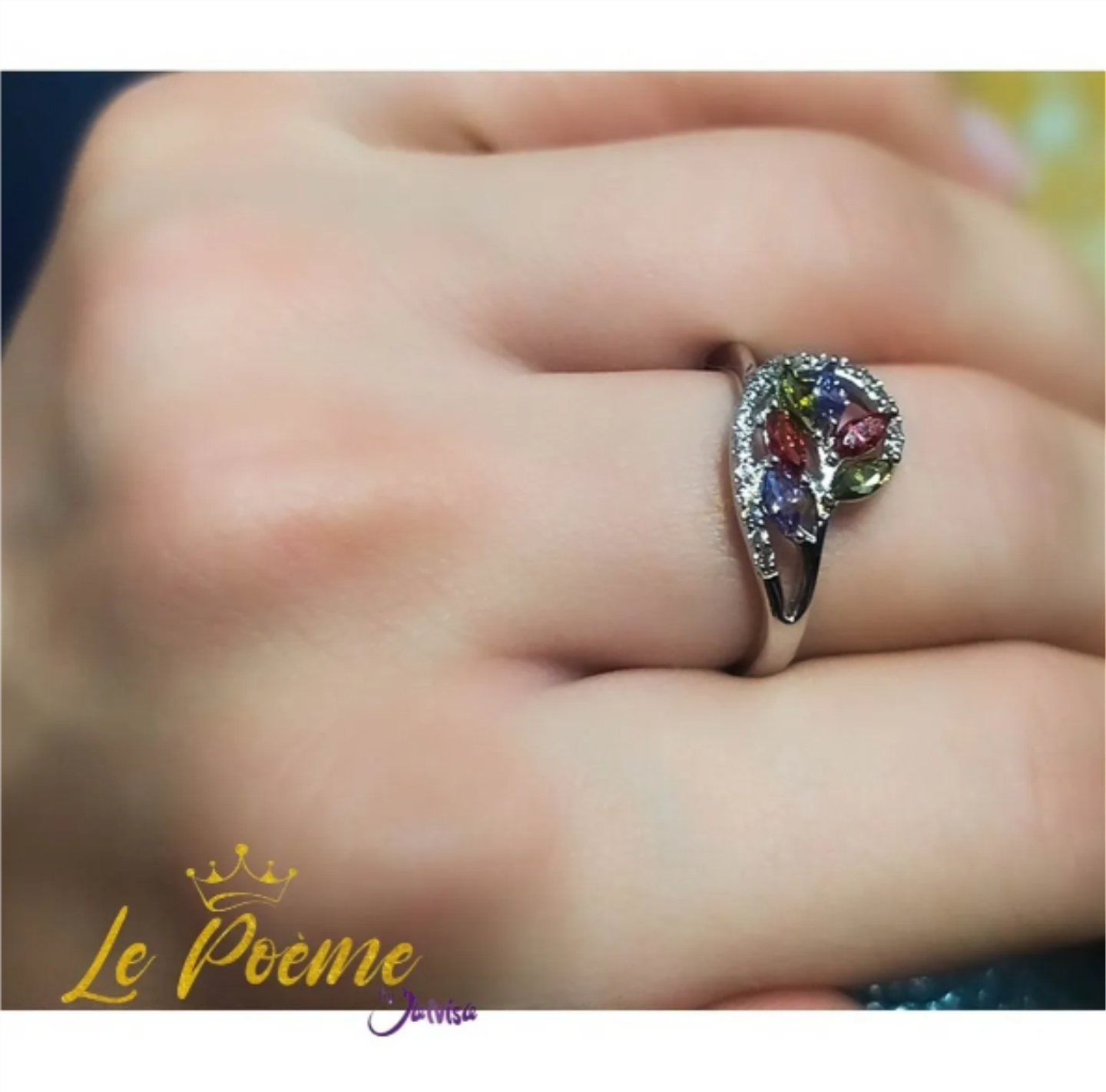 Joyería Fina Joya Accesorio Anillo Sortija Argolla Mujer DJAN28 TALLA6 3