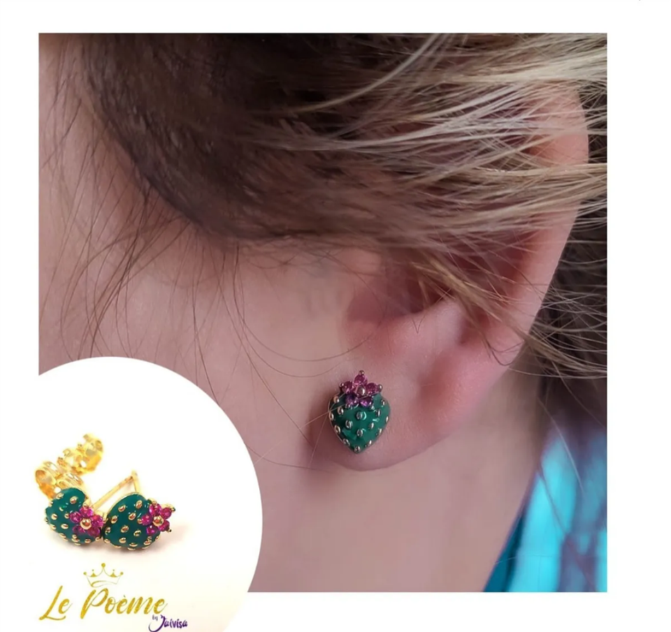 Joyería Mujer Joya Accesorio Pendiente Arete Zarcillo Areta DJA632 2