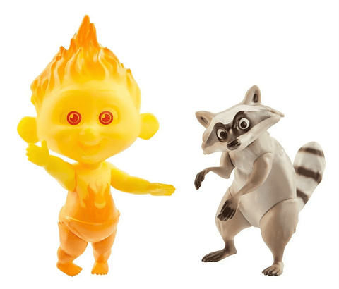 Jack Racoon Figuras Increíbles Juguete Juguetería Muñecos Original