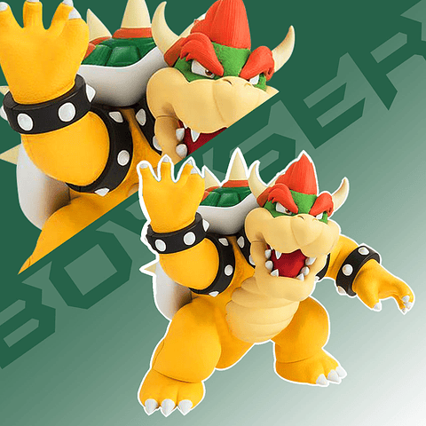 Figura Mario Bros Colección Browser Juguetes Figuras