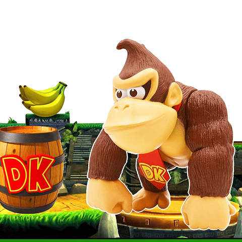 Figura Mario Bros Colección Donkey Kong Juguetes Figuras Juguetería