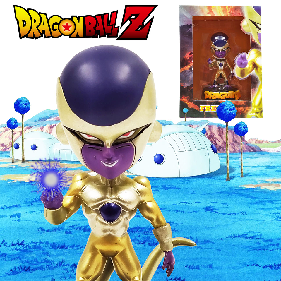Dragon Ball Z Golden Freezer Juguetes Colección Juguetería Figura Didáctico 2
