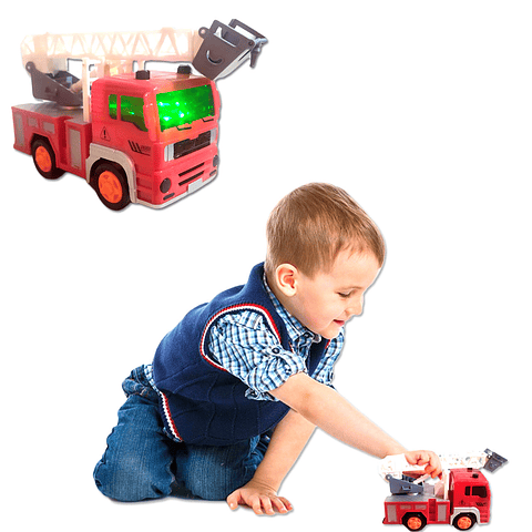 Carro Bombero Juguetes Jugueteria Juegos