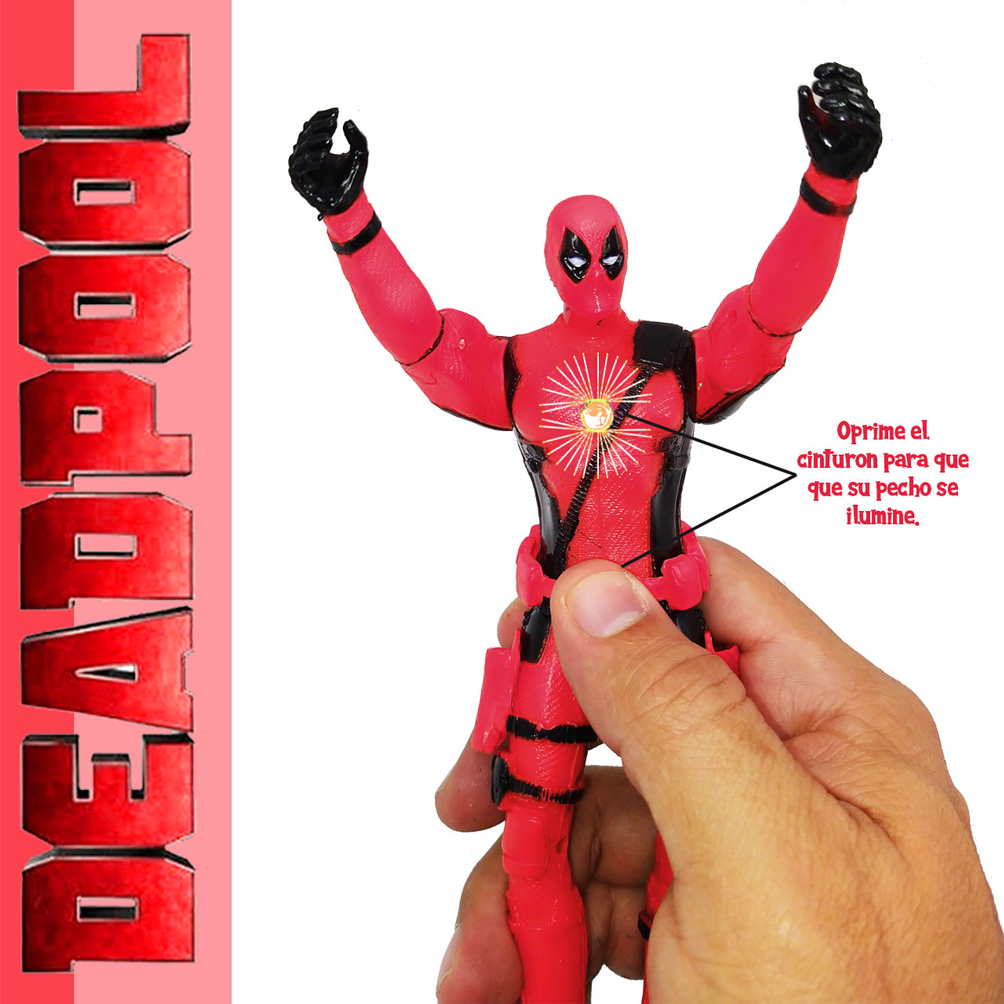 Deadpool Muñeco Juguete Figura Juguetería Didáctico Marvel  4