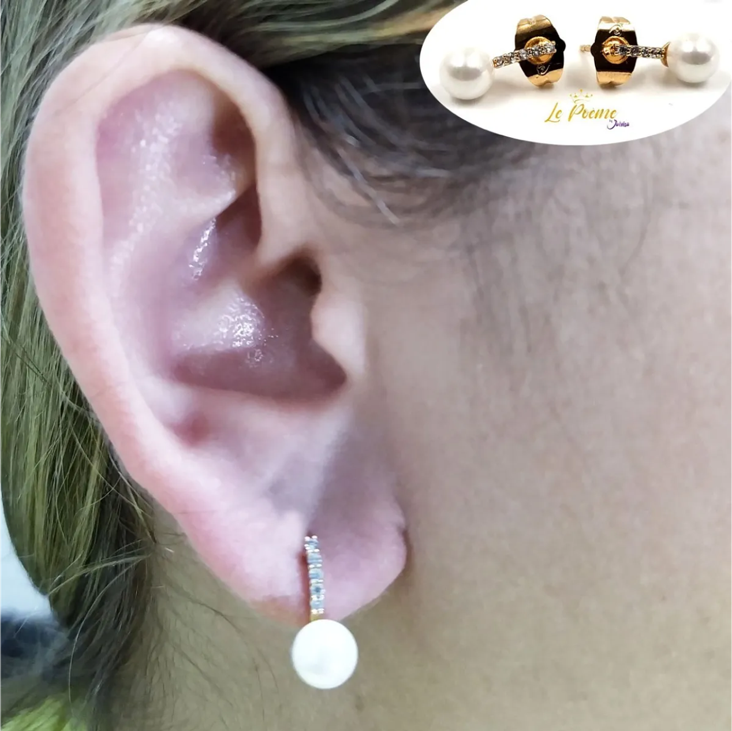 Joyería Mujer Joya Accesorio Pendiente Arete Zarcillo Areta DJA076 2