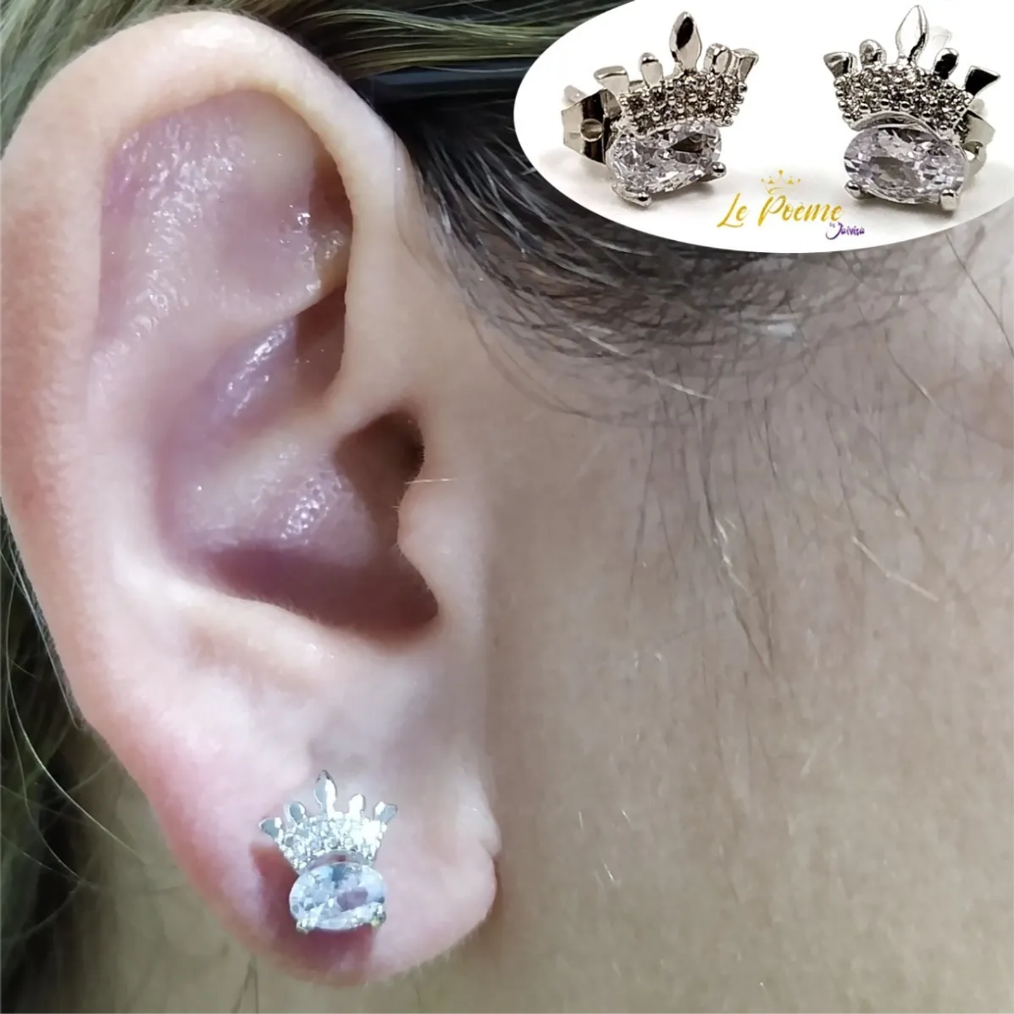 Joyería Mujer Joya Accesorio Pendiente Arete Zarcillo Areta DJA472 2