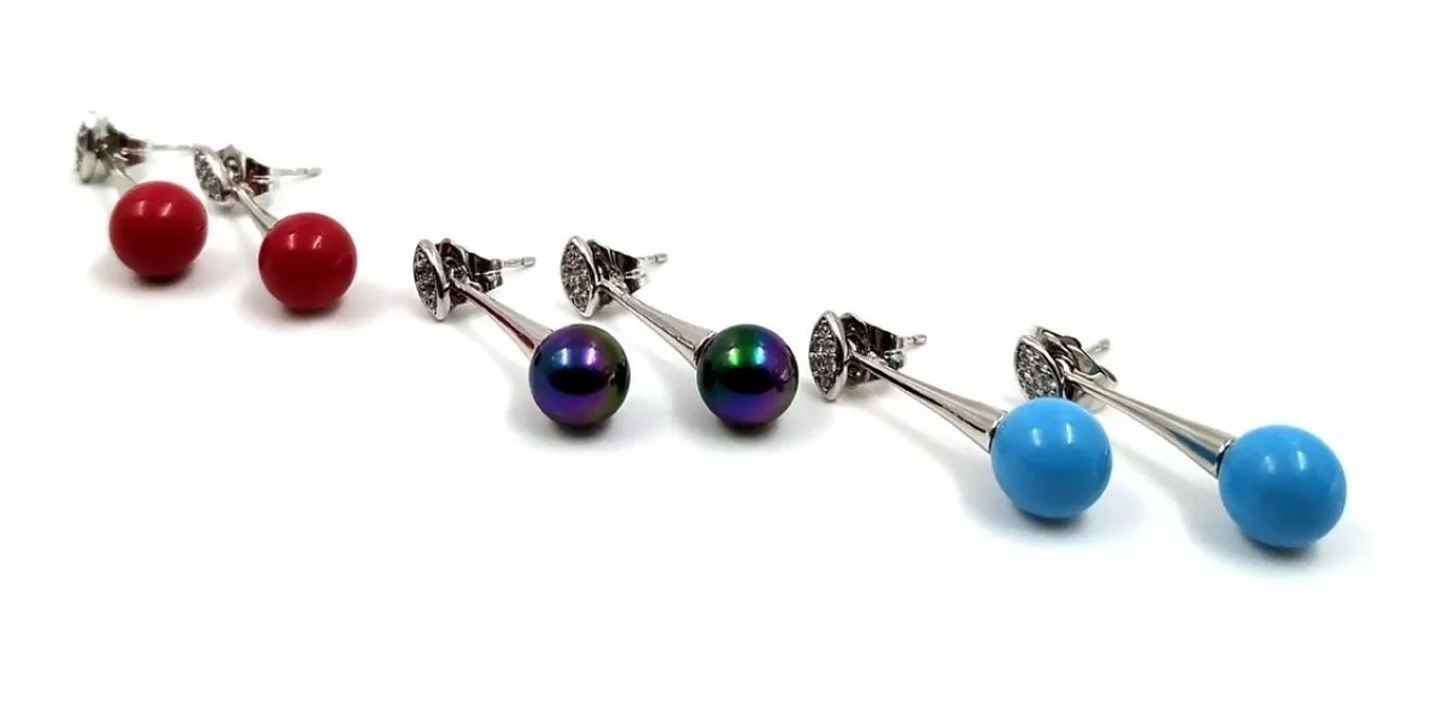 Joyería Mujer Joya Accesorio Pendiente Arete Zarcillo Areta DJA488 1