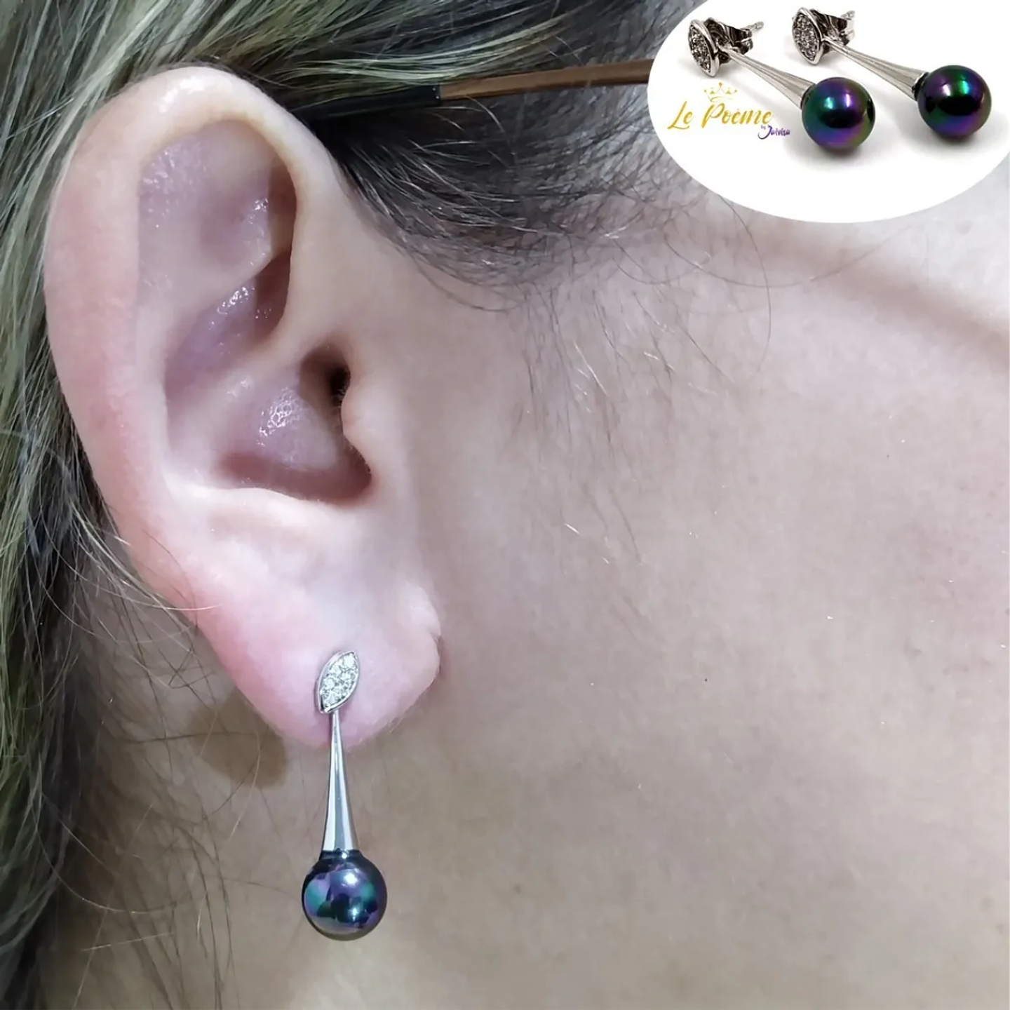 Joyería Mujer Joya Accesorio Pendiente Arete Zarcillo Areta DJA488 2