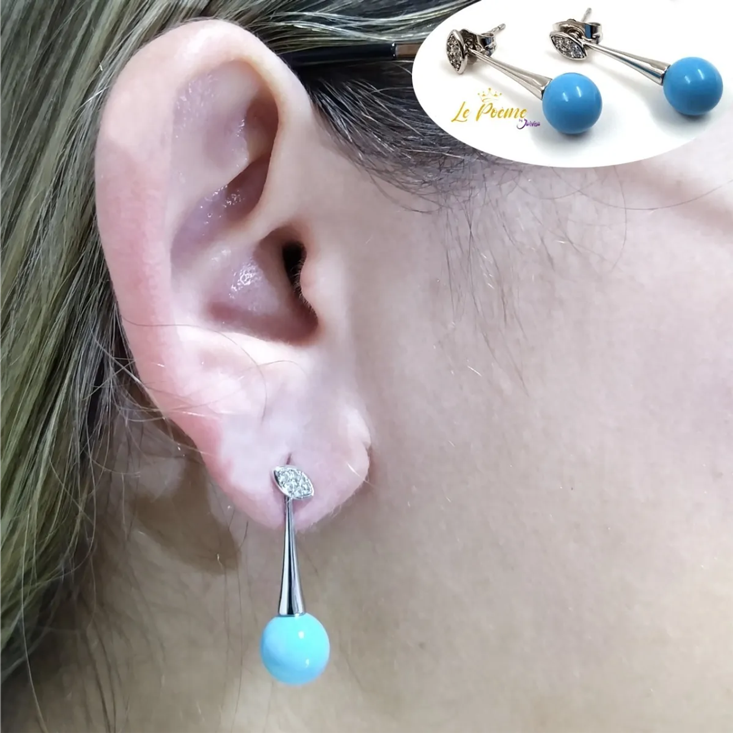 Joyería Mujer Joya Accesorio Pendiente Arete Zarcillo Areta DJA488 4