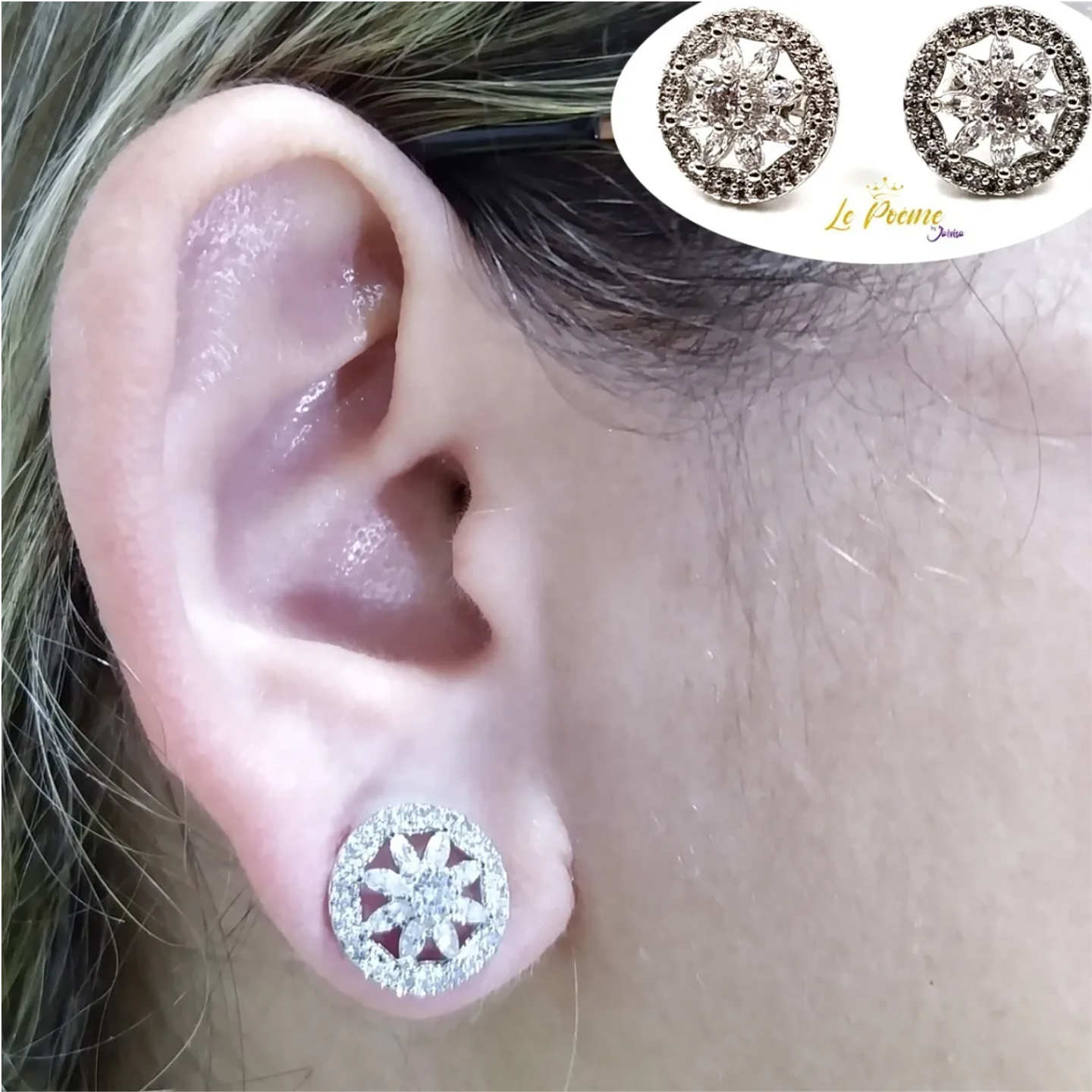 Joyería Mujer Joya Accesorio Pendiente Arete Zarcillo Areta DJA491 2