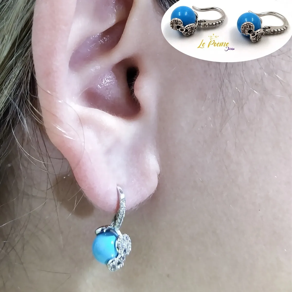 Joyería Mujer Joya Accesorio Pendiente Arete Zarcillo Areta DJA492 2