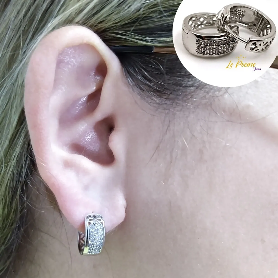 Joyería Mujer Joya Accesorio Pendiente Arete Zarcillo Areta DJA498 2