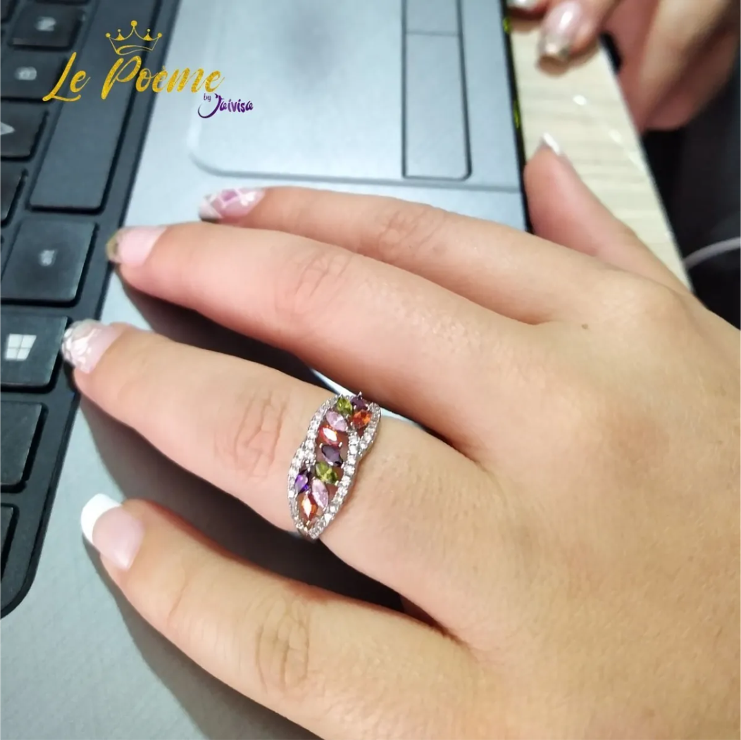 Joyería Fina Joya Accesorio Anillo Sortija Argolla Mujer DJAN24 2