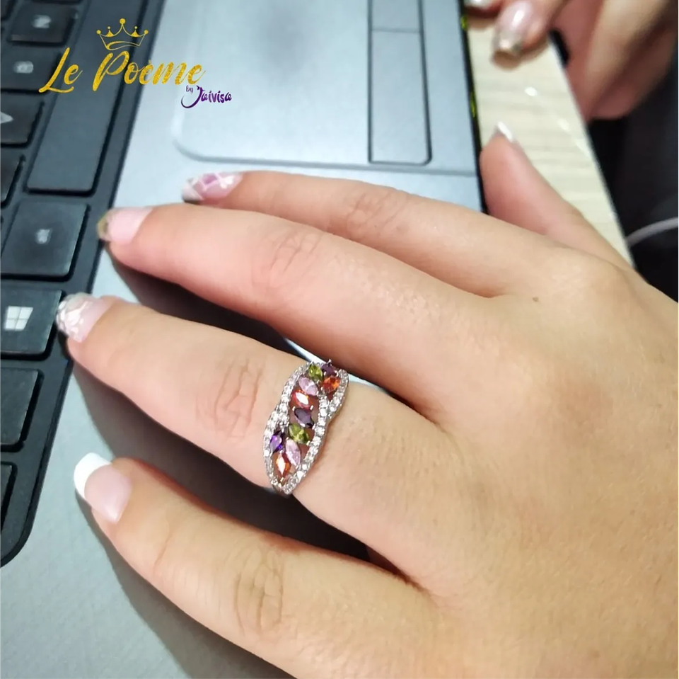 Joyería Fina Joya Accesorio Anillo Sortija Argolla Mujer DJAN24 2