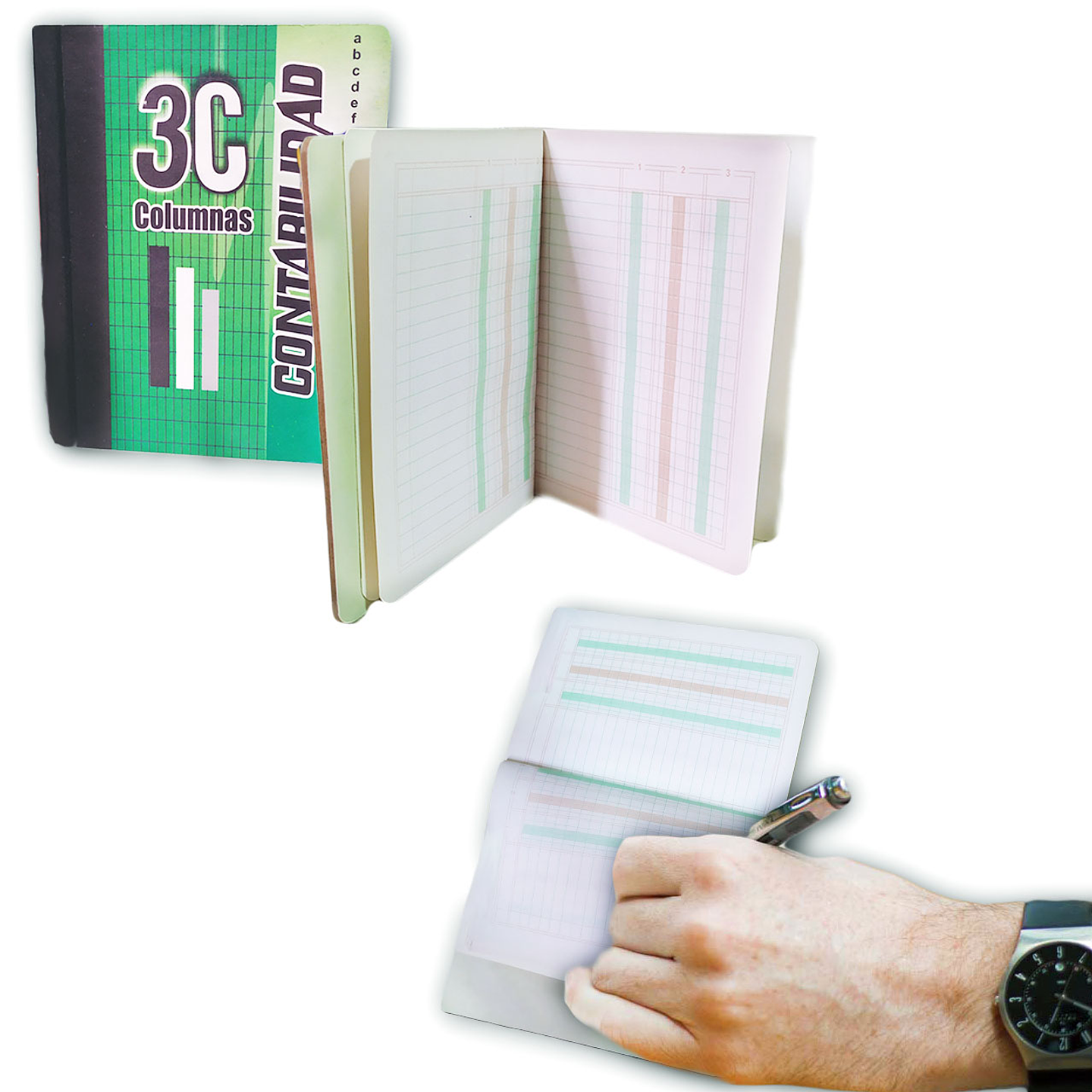 Cuaderno Contabilidad Mini Libreta Papelería pub 1