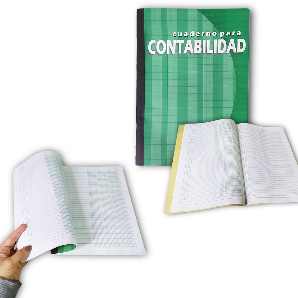 Cuaderno Contabilidad Libreta Papelería 1