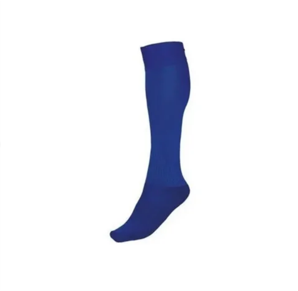 Medias Deportivas Azul Rey Unisex Fútbol Calcetines Calidad 3