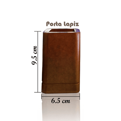 Porta Lapicero MDF Oficina Papelería Organizador Trabajo