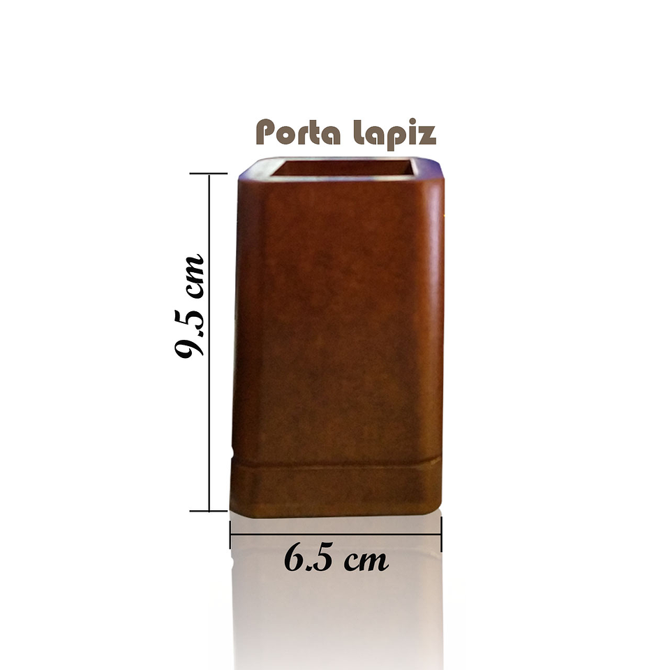 Porta Lapicero MDF Oficina Papelería Organizador Trabajo 2