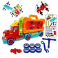 Niñera Camión Juego Carro Juguetería Tractomula Didáctico - Miniatura 2