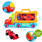 Niñera Camión Juego Carro Juguetería Tractomula Didáctico - Miniatura 3