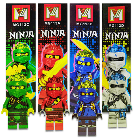 Ninja Dragón Blocks Armables Juguetes Didácticos Rompecabezas Juguetería