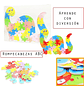 Rompecabezas Animales ABC Juguete Didáctico Juguetería Aprendizaje - Miniatura 2