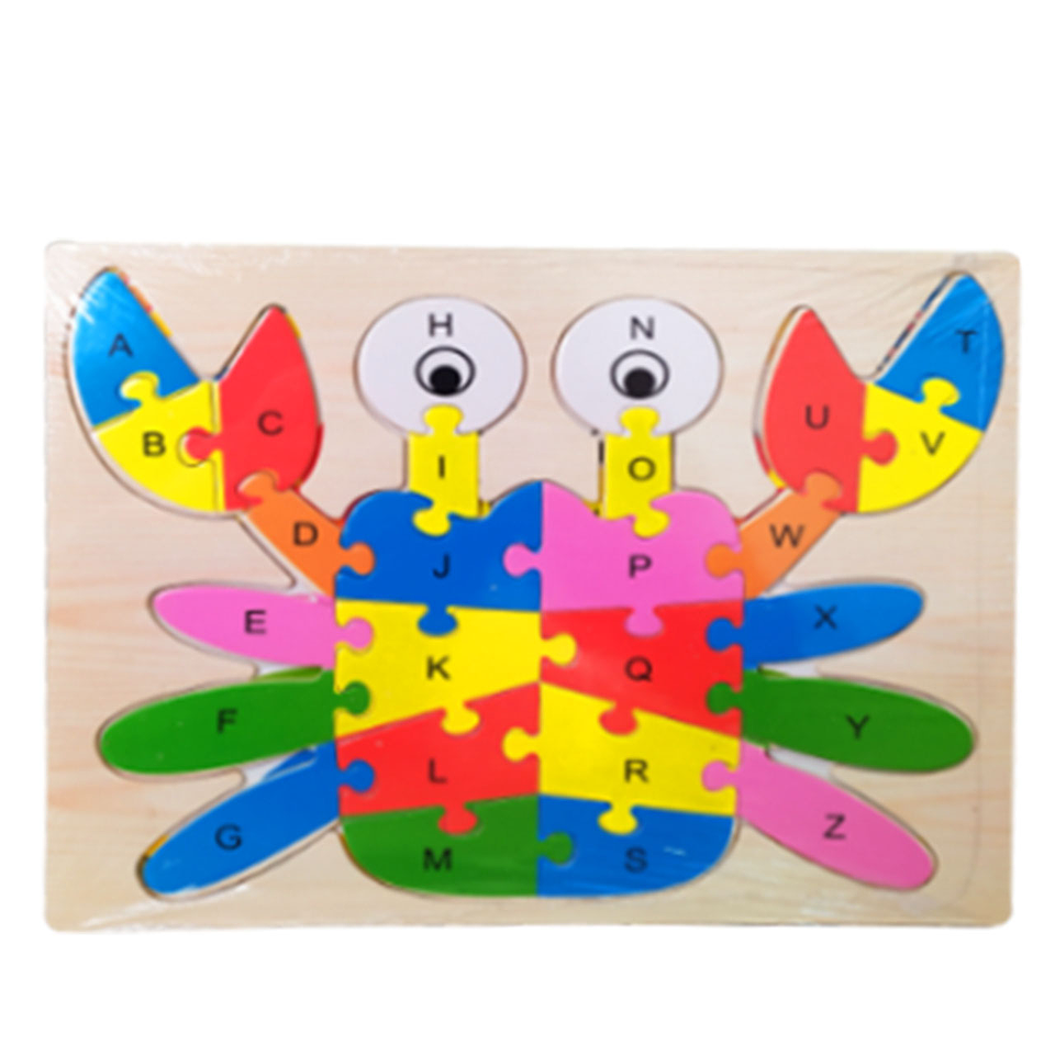 Rompecabezas Animales ABC Juguete Didáctico Juguetería Aprendizaje 7