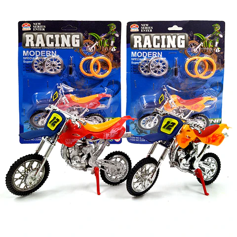 Moto Cross Armar Juguete Didáctico Juguetería Niños