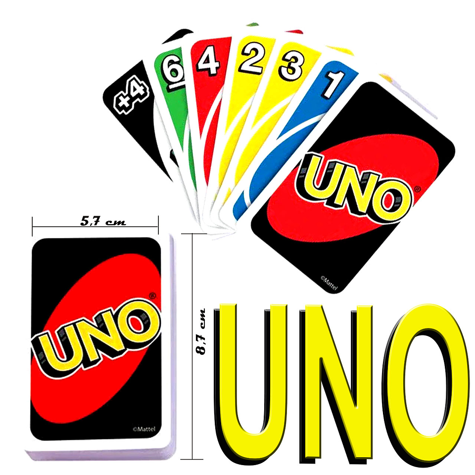 Cartas Uno Juego Mesa Interactivo Juguete Juguetería Familia 3
