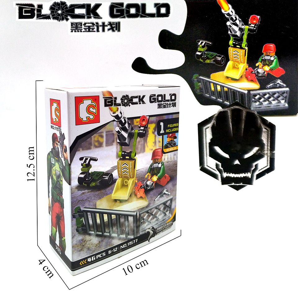 Soldados Armables figura Militar Bloques Didácticos Niños 2