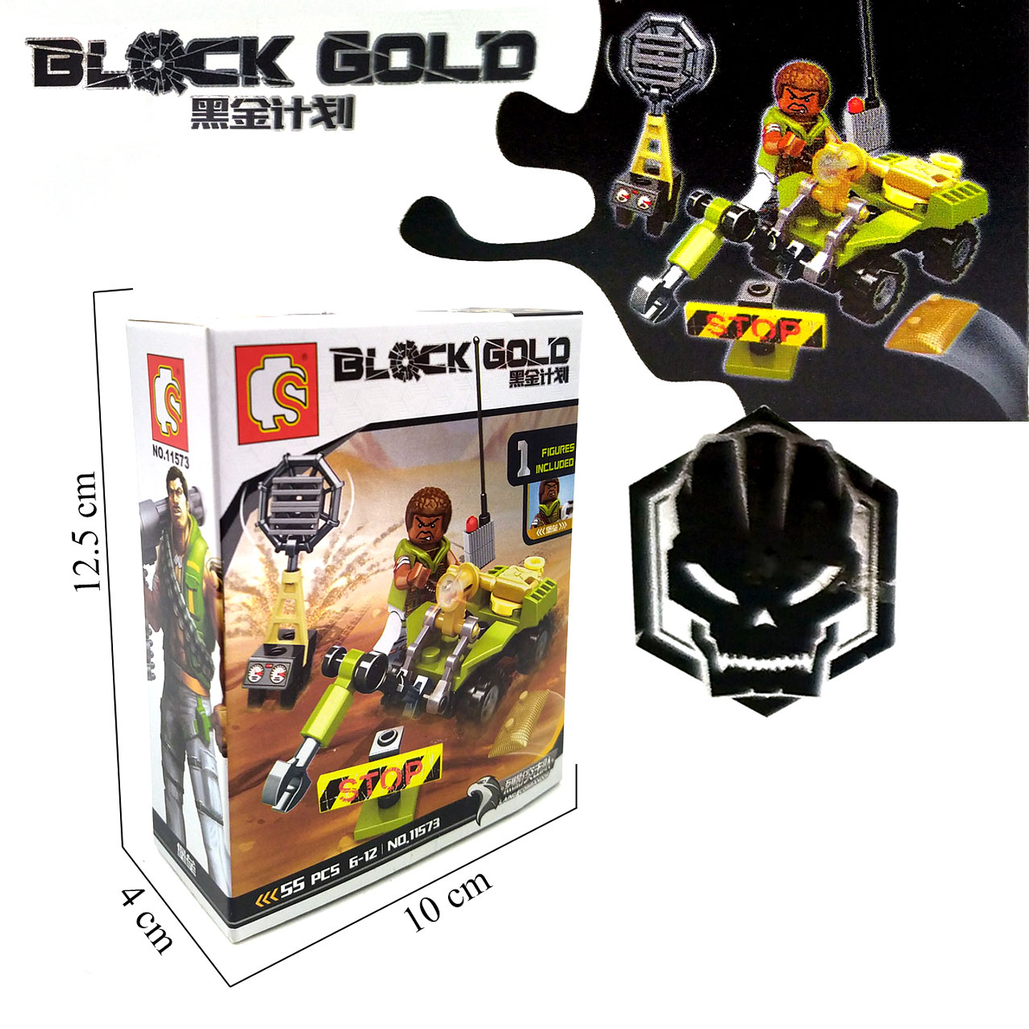 Soldados Armables figura Militar Bloques Didácticos Niños 3