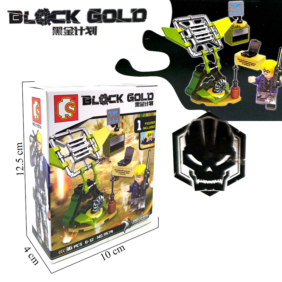 Soldados Armables figura Militar Bloques Didácticos Niños 5