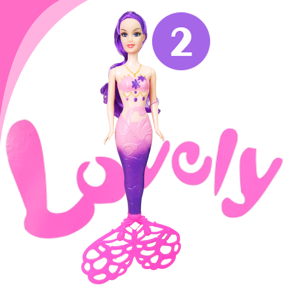 Muñeca Sirena Burbuja Juguetes Juguetería Juegos 5