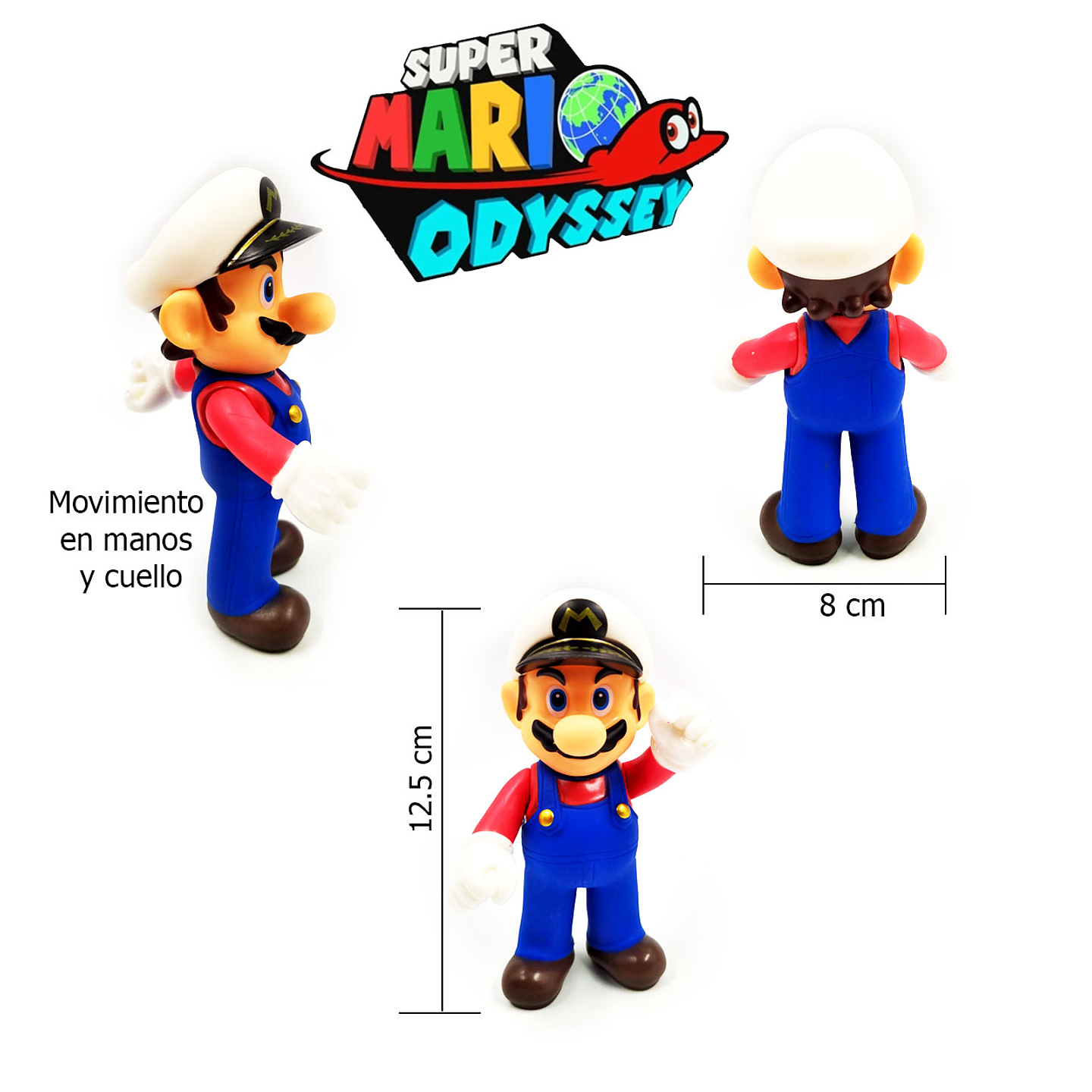 Figura Mario Bros Colección Mario Marinero Juguetes Figuras Juguetería 4