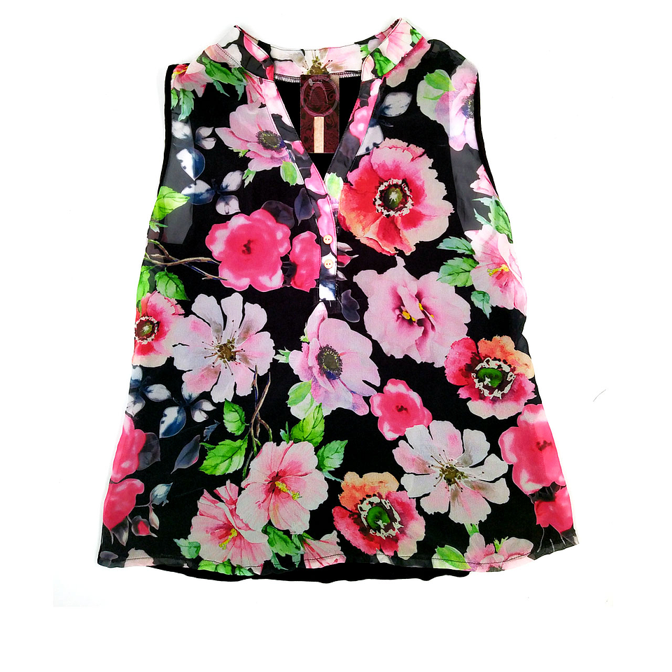 Blusón Dama Flores Ropa Femenina Camisón Mujer Accesorio 4
