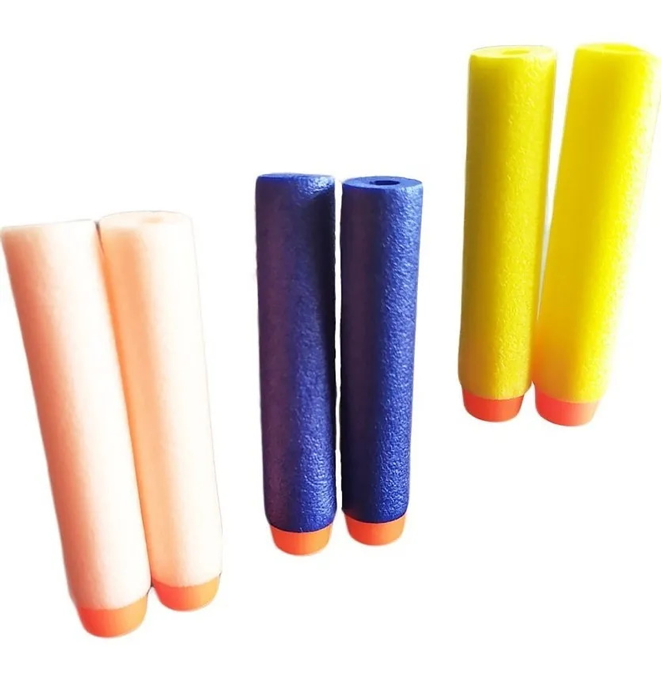 Dardos Espuma Lanzadores Juguete Repuesto Set X24 Juguetería 2