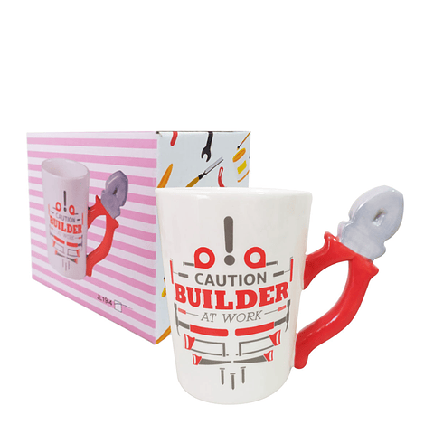 Mug Herramienta Hogar Decoración Hombres Alicate Llave 