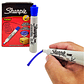 Marcador Permanente Azul Sharpie Papelería Arte Escolar - Miniatura 1