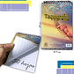 Cuaderno Taquigrafía Libreta Papelería Argollado Escolar - Miniatura 2