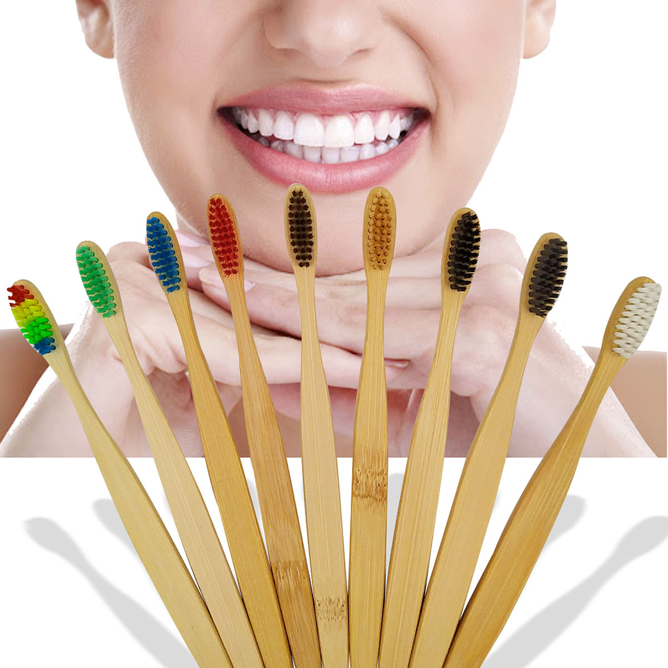 Cepillo Dientes Bamboo Biodegradable Higiene Personal  1
