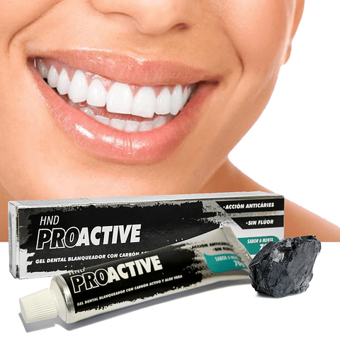 Gel Crema Dental Carbón Activado Hinode HND Cuidado Belleza