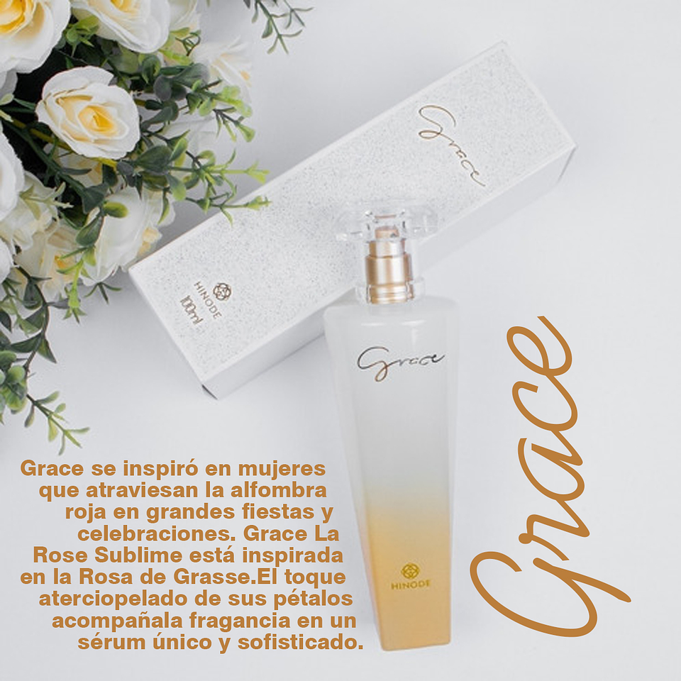 Colonia Grace Citrico Hinode HND Perfume Mujer Loción 2