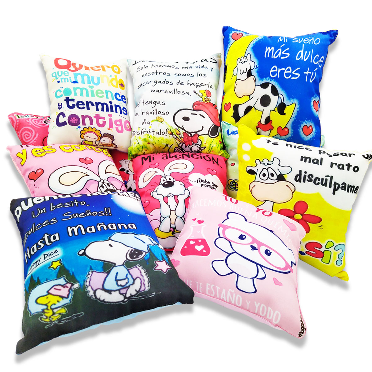 Almohadones Infantiles Cojines Decorados Para NiÃ±os Cojín