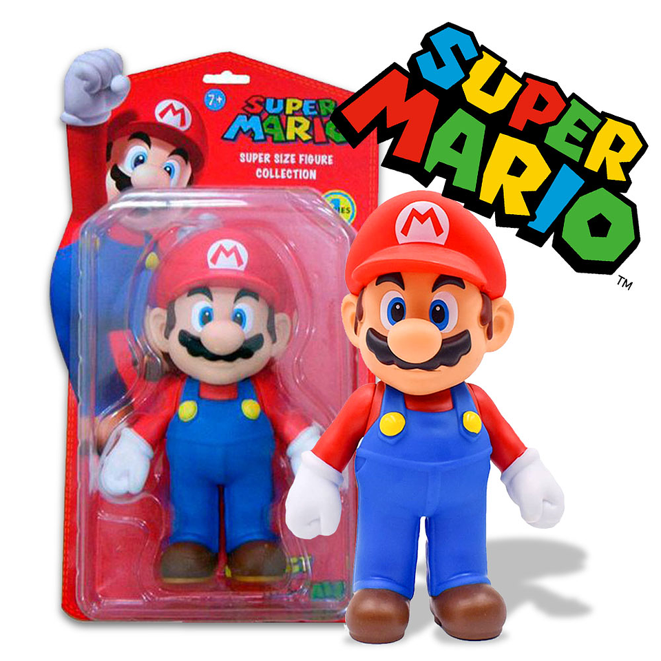 Figura Super Mario 22 Cm Coleccionable Juguetes Super Muñeco Banpresto Juguetería 2