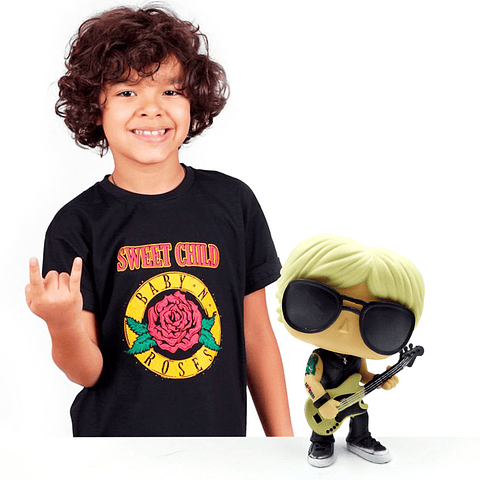 Duff Mckagan Figura Guns and Roses Colección Rocks Juguete Niños